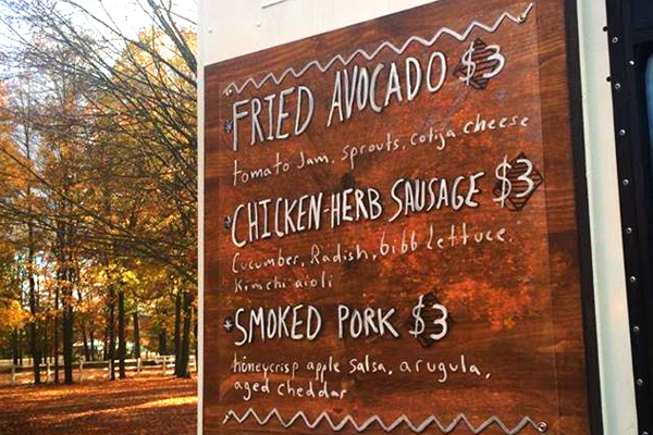 A variety of tacos to choose from. 