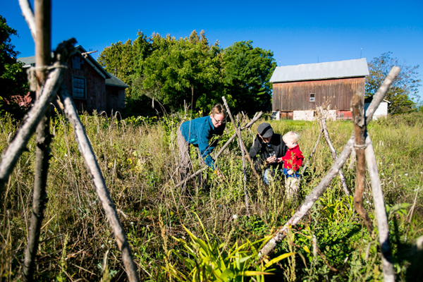 New farmers on Campbell-DeYoung Farm. / Andrew Williamson