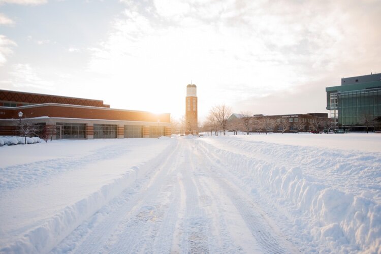 The Allendale campus of Grand Valley State University.