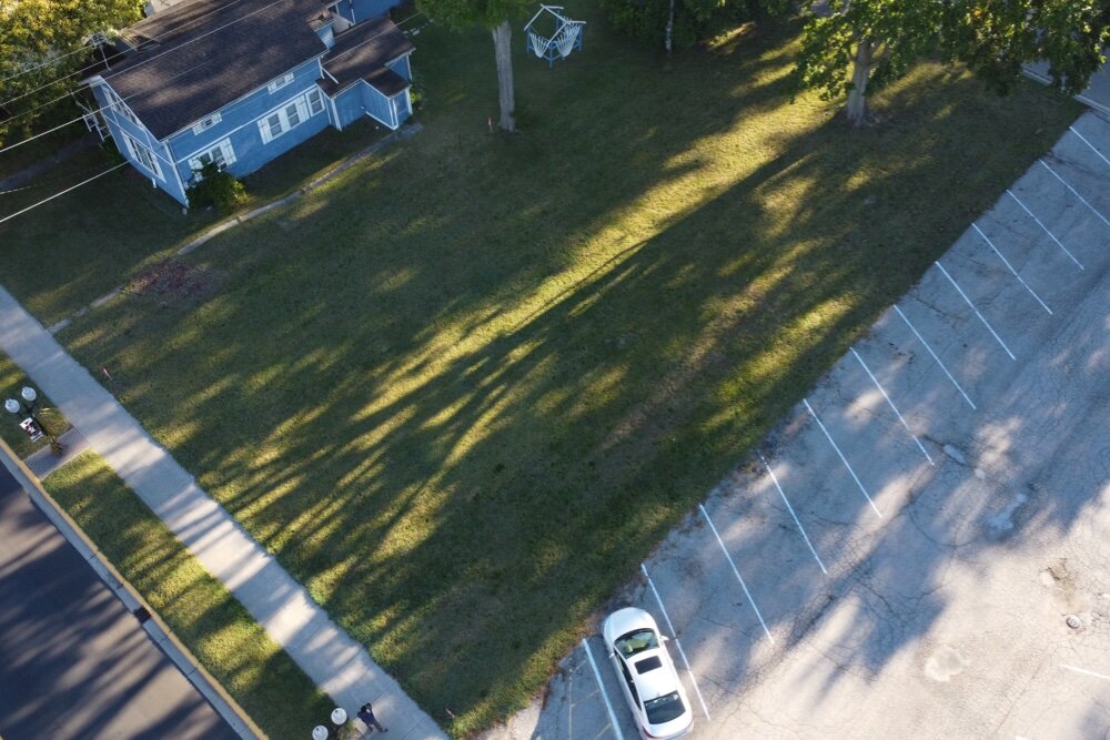 The site of a new pocket park in downtown Watervliet.