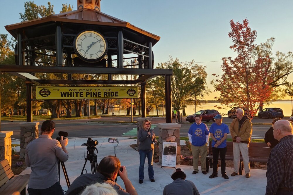 “This new trailhead brings even more value to the visitor experience and the resident experience,” says Kathy Morin, Executive Director of the Cadillac Area Visitors Bureau.