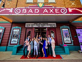 Filmmaker David Siev's "Bad Axe" premiered at his hometown theater in May.