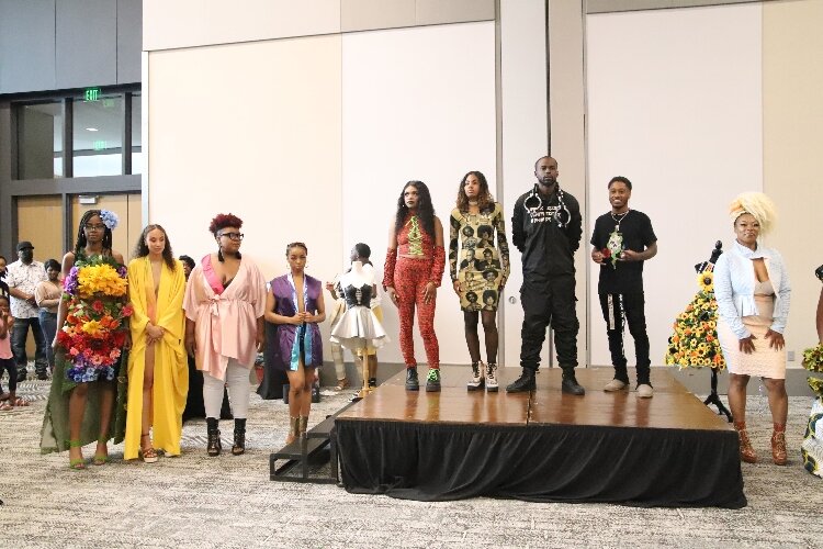 The 2021 Black Business Expo featured the work of local fashion designers. 