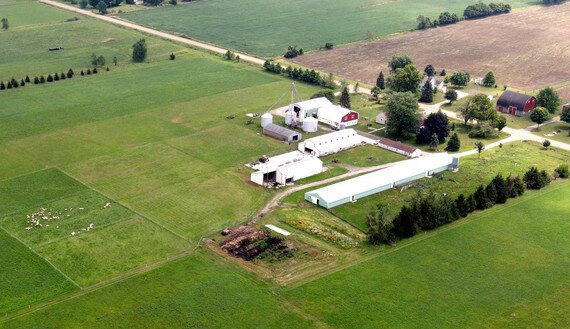 The 123-acre as seen from above in Olive Township. (Ottawa County)