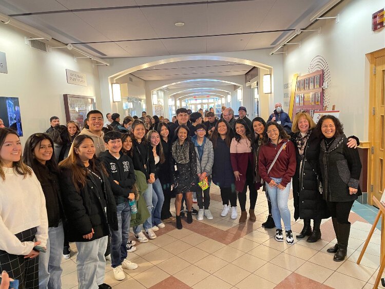 The crew of the documentary film "First Voice Generation"