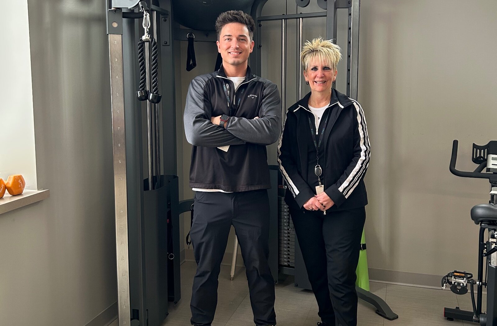 Brandon Knapp and Pam Swafford