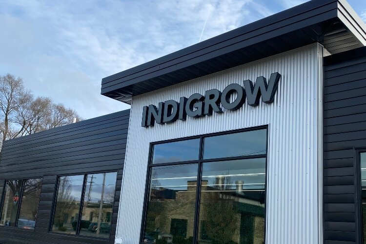  IndiGrow is located in downtown Muskegon at 639 W. Clay Ave. (Shanika P. Carter)
