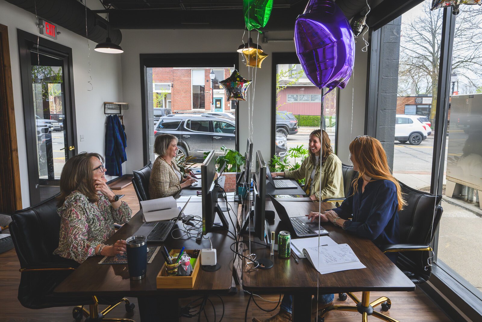Metric Marketing's office in downtown Saline.