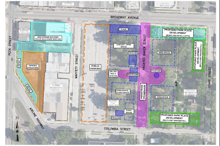 A rendering of the proposed changes to Rowan Park in Muskegon Heights thanks to a Consumers Energy Foundation award.