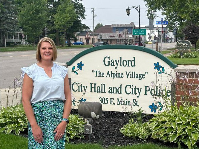 Kim Awrey is city manager of Gaylord. 