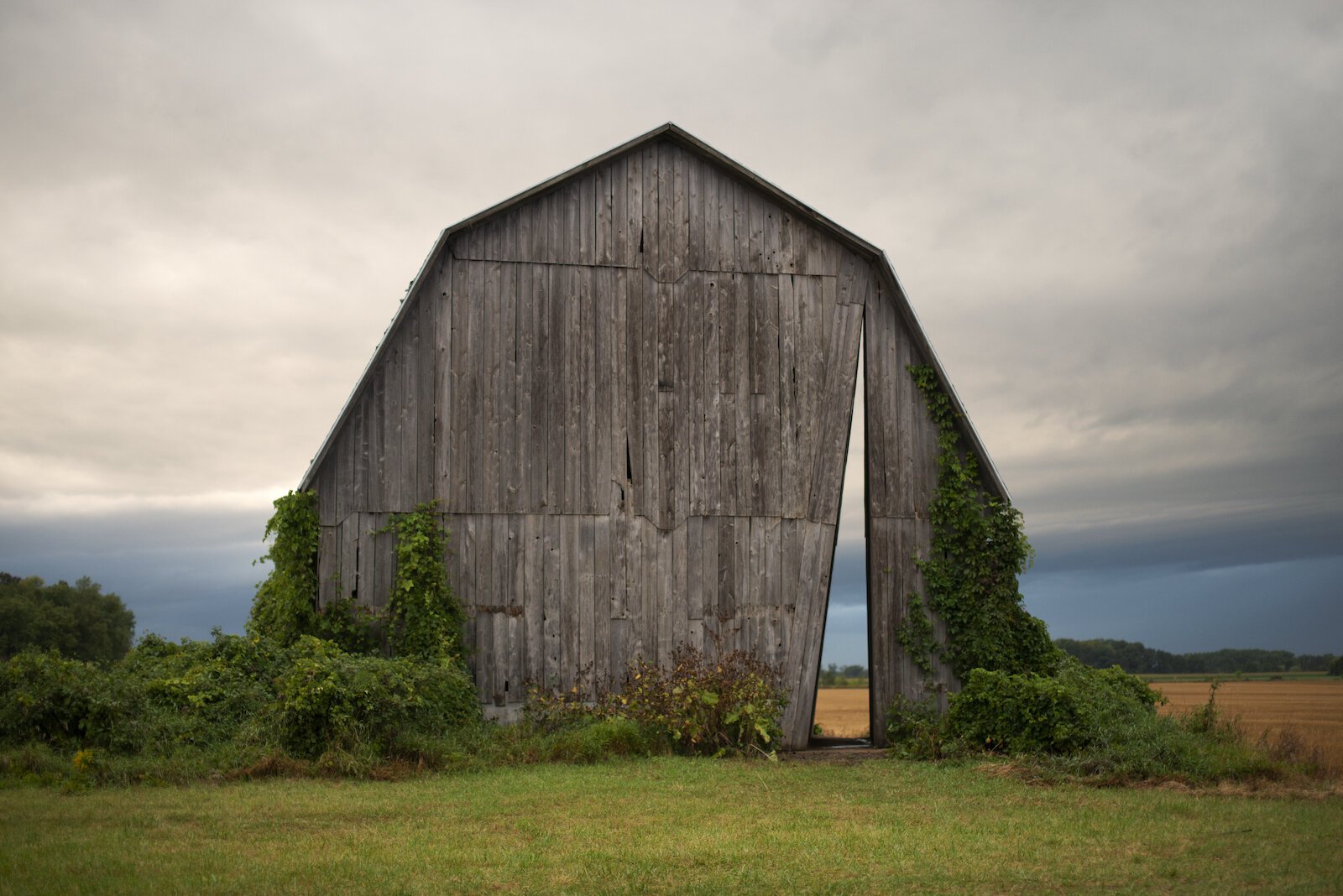 The Secret Sky Barn project in Hume Township