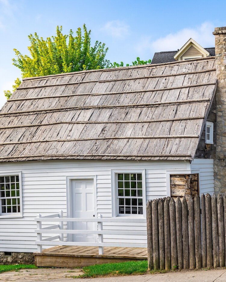 The McGulpin House on Mackinac Island.