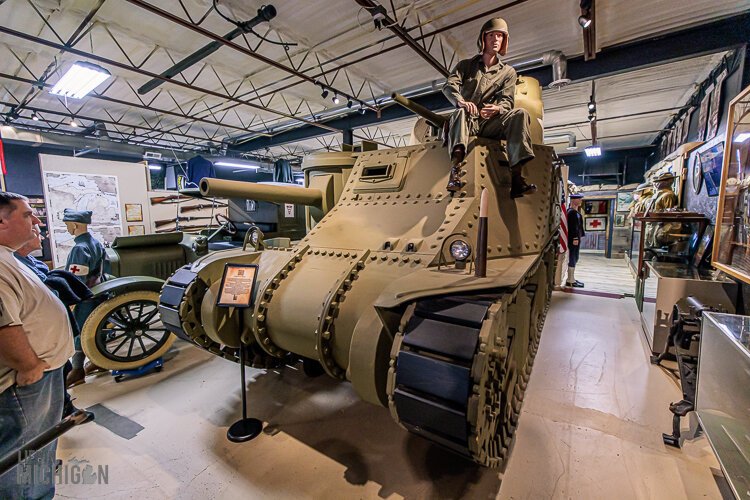  "Lulubelle," an M3 Lee Tank donated by Jim Romans of Parma.