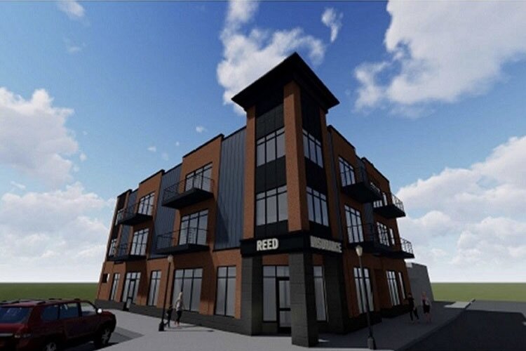A rendering of the Lofts @ 110 in downtown DeWitt.