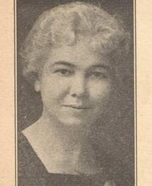 A photo of Cora Reynolds Anderson from her 1925 campaign.