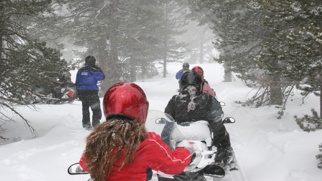 Major snowmobile trails in the western U.P. are connected again after rerouting around a private business.