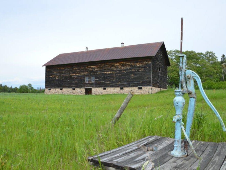 This barn in the Upper Peninsula is being preserved.