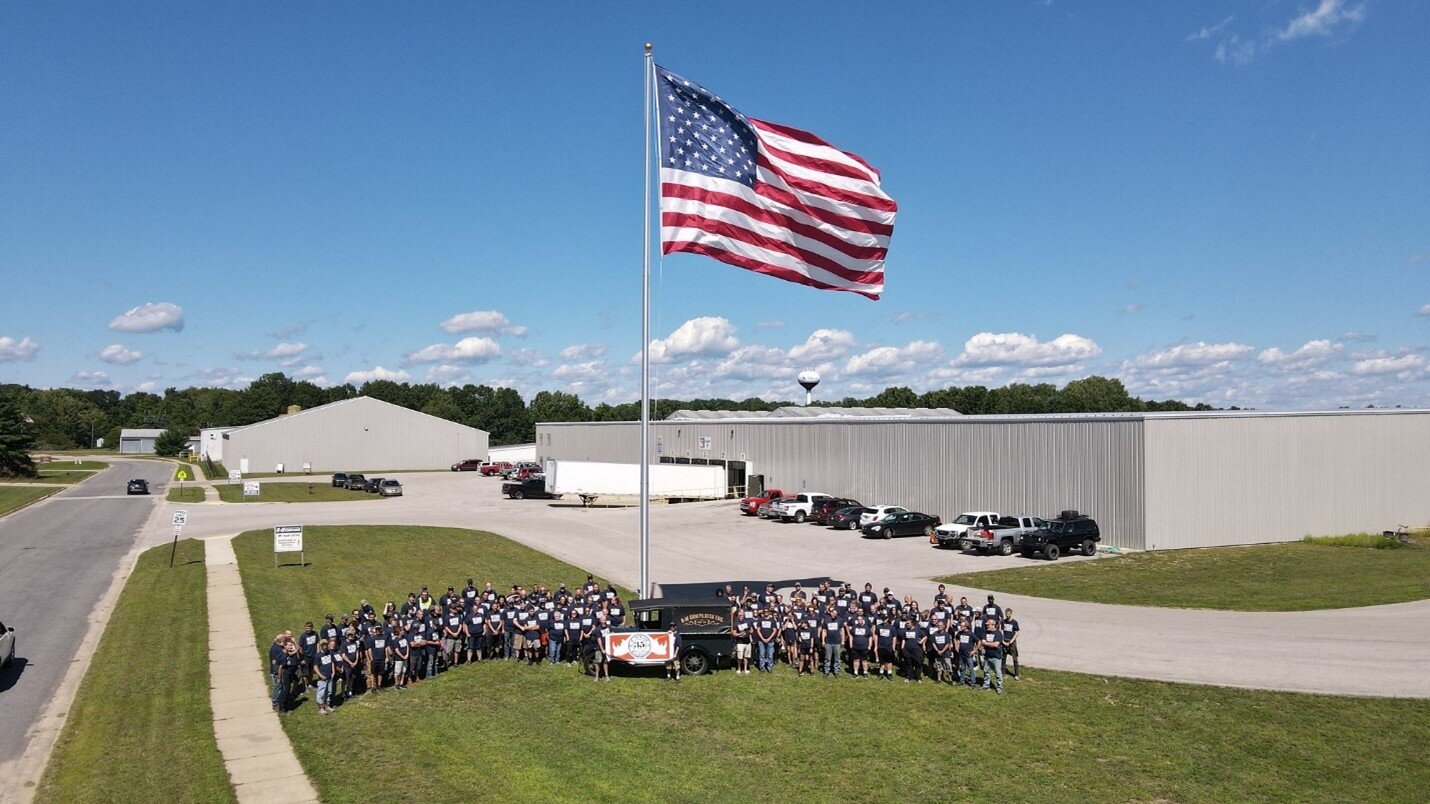 The G-M Wood Products facility in Newaygo. 