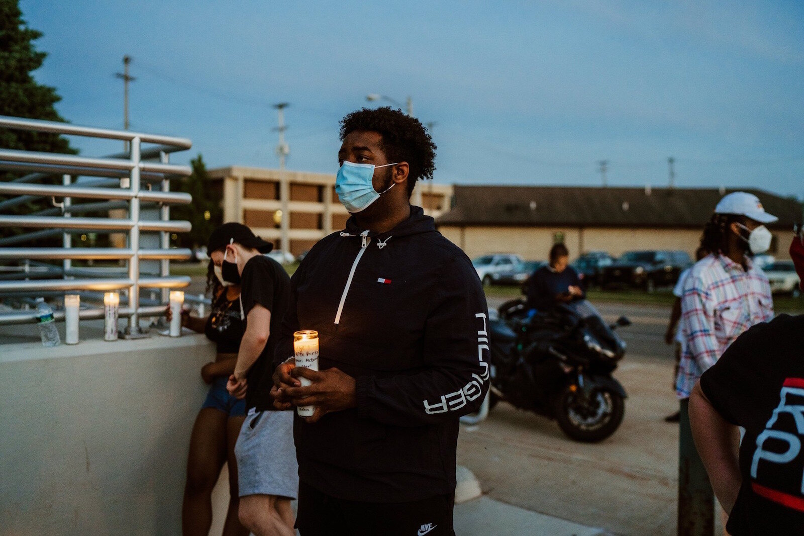 A candlelight vigil on June 4 in downtown Battle Creek was the beginning of the community’s opportunity to come together and express their grief and outrage over the death of George Floyd.