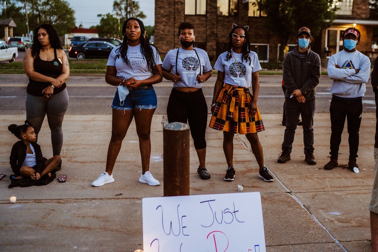 A candlelight vigil on June 4 in downtown Battle Creek was the beginning of the community’s opportunity to come together and express their grief and outrage over the death of George Floyd.