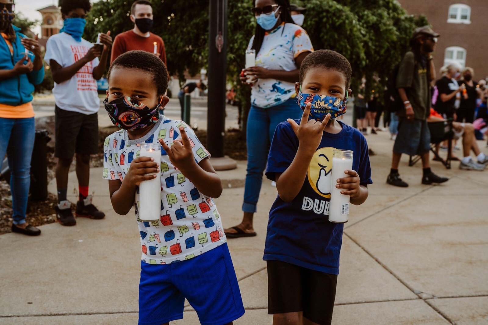 A candlelight vigil on June 4 in downtown Battle Creek was the beginning of the community’s opportunity to come together and express their grief and outrage over the death of George Floyd.