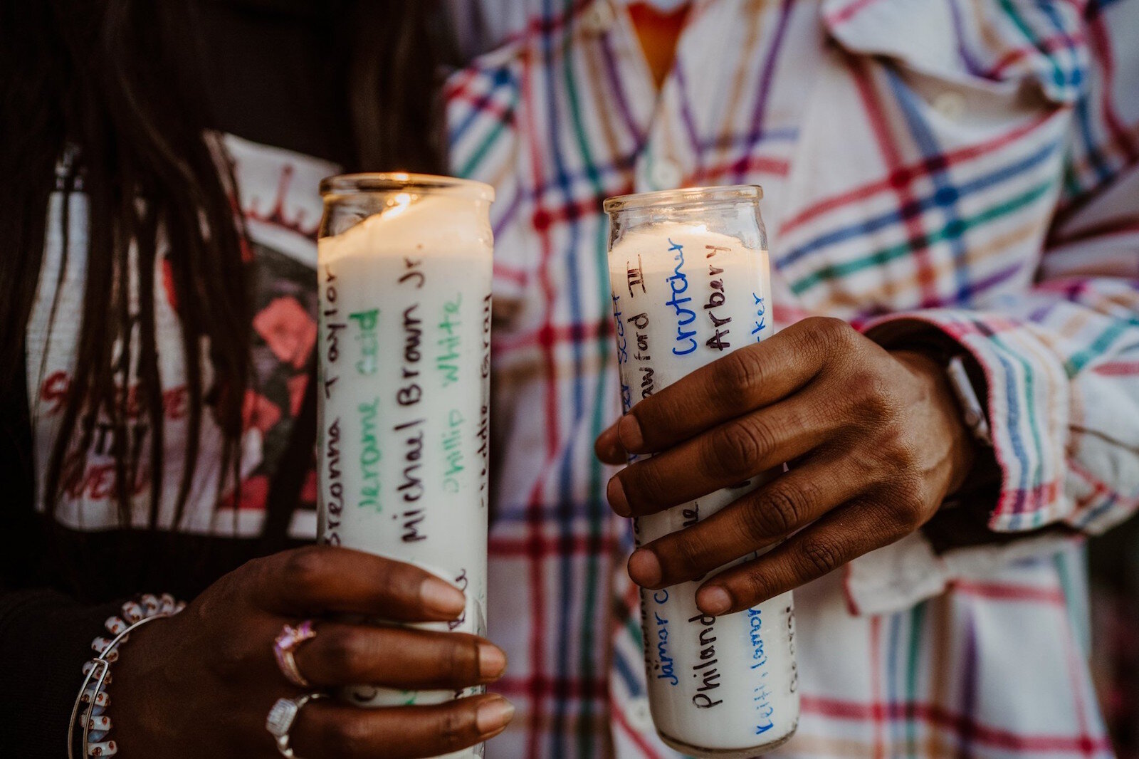 A candlelight vigil on June 4 in downtown Battle Creek was the beginning of the community’s opportunity to come together and express their grief and outrage over the death of George Floyd.