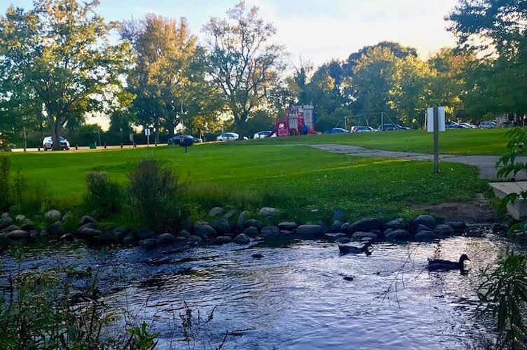 Milham Park was developed on land that John Milham's son sold to the City of Kalamazoo for $10,000 in 1910. It has been a gathering and recreational space for thousands of area residents since then.