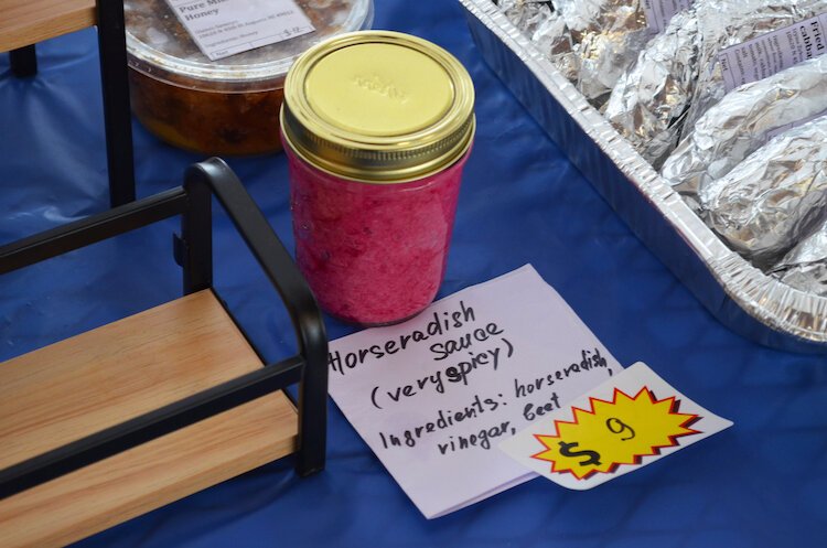 Several examples of the items that are available at Ukrainian Homemade Foods.