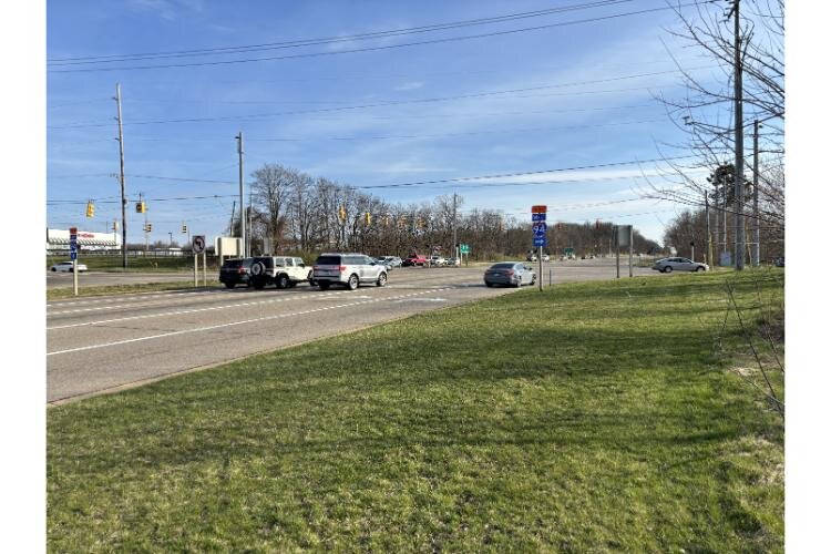 The intersection nearest the Lakeview Square Mall is consistently busy. 