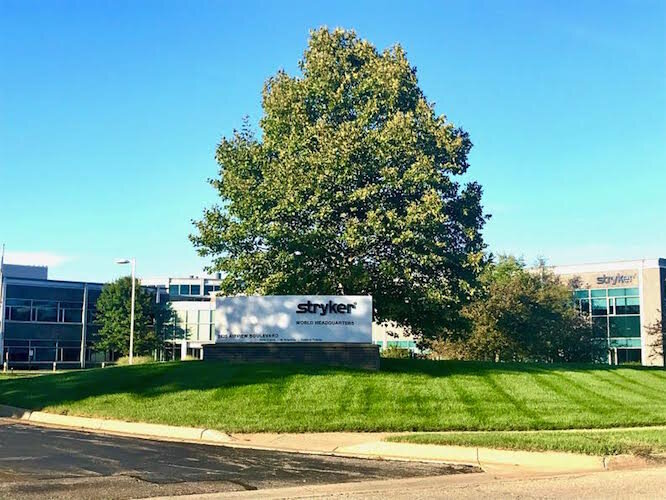 Milwood Neighborhood is home to the word headquarters of medical products and technologies company Stryker Corp. It is located at 2825 Airway Boulevard, adjacent to the Kalamazoo/Battle Creek International Airport.