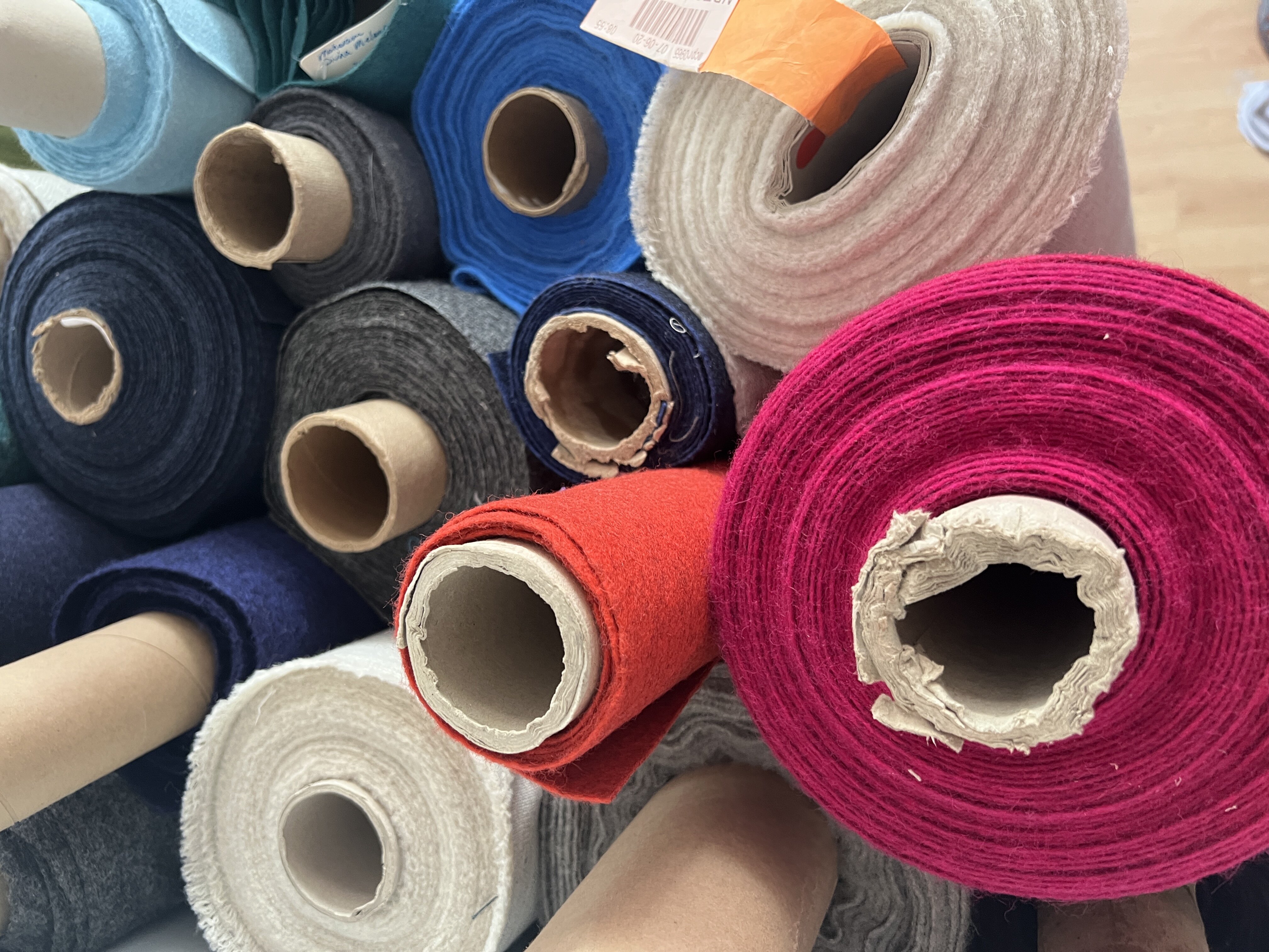 Kalamazoo Dry Goods has a large selection of fabrics. 