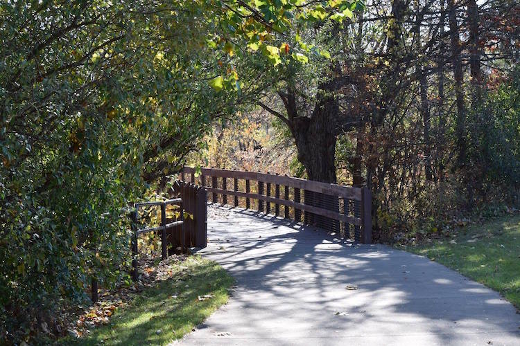 The Linear Park path will be the venue for a slow roll bike ride.