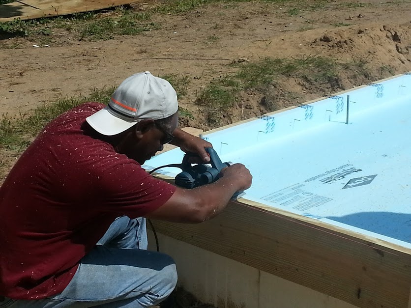 As a Habitat for Humanity client, Ben Brown helped construct his tiny Eastside house.