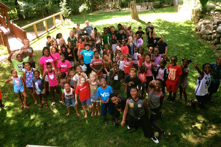 In the summers, Peace House is a happening place as this 2017 "Family Photo" demonstrates.