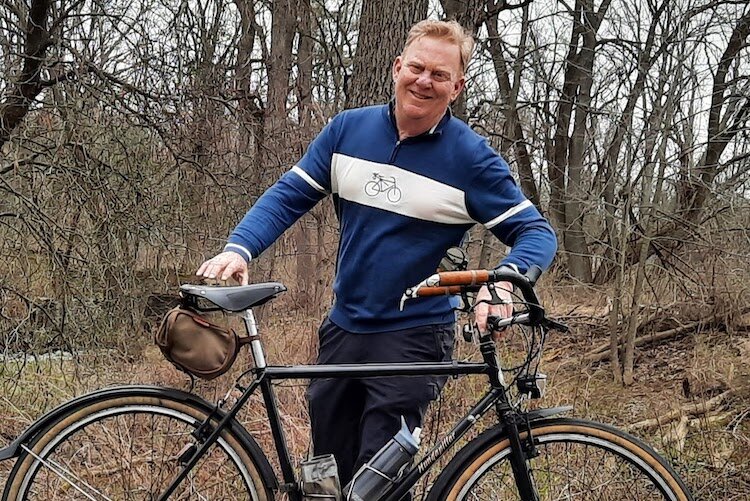 Marc Irwin has been using bikes for everyday transportation "for about 50 years as an adult."