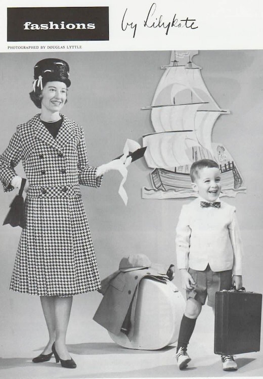 Few may know that in 1965, a young Jamie Kavanaugh and his mother Jean Kavanaugh did some modeling for Kalamazoo department stores, Gilmore's and Jacobson's. 