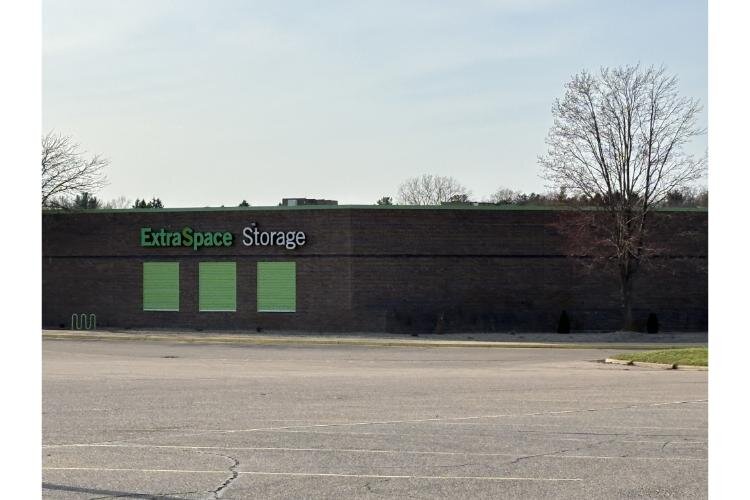 A look at the empty parking lots of Lakeview Square Mall in Battle Creek. 