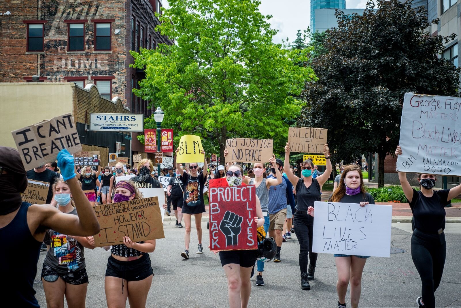 Kalamazoo Youth March, June 5, 2020