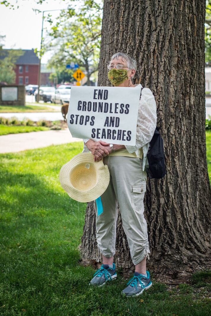 Messages of reforms that must take place to create a just and equitable community were seen throughout the crowd. 