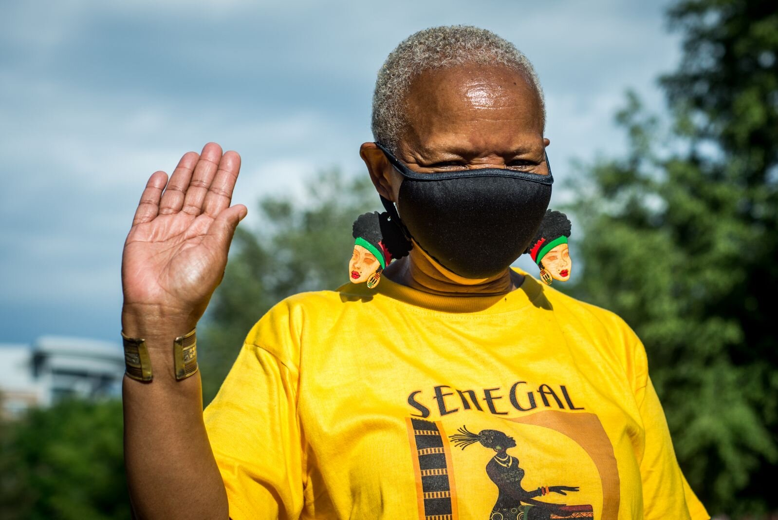 Wendy Fields, President of the Metropolitan Kalamazoo NAACP.