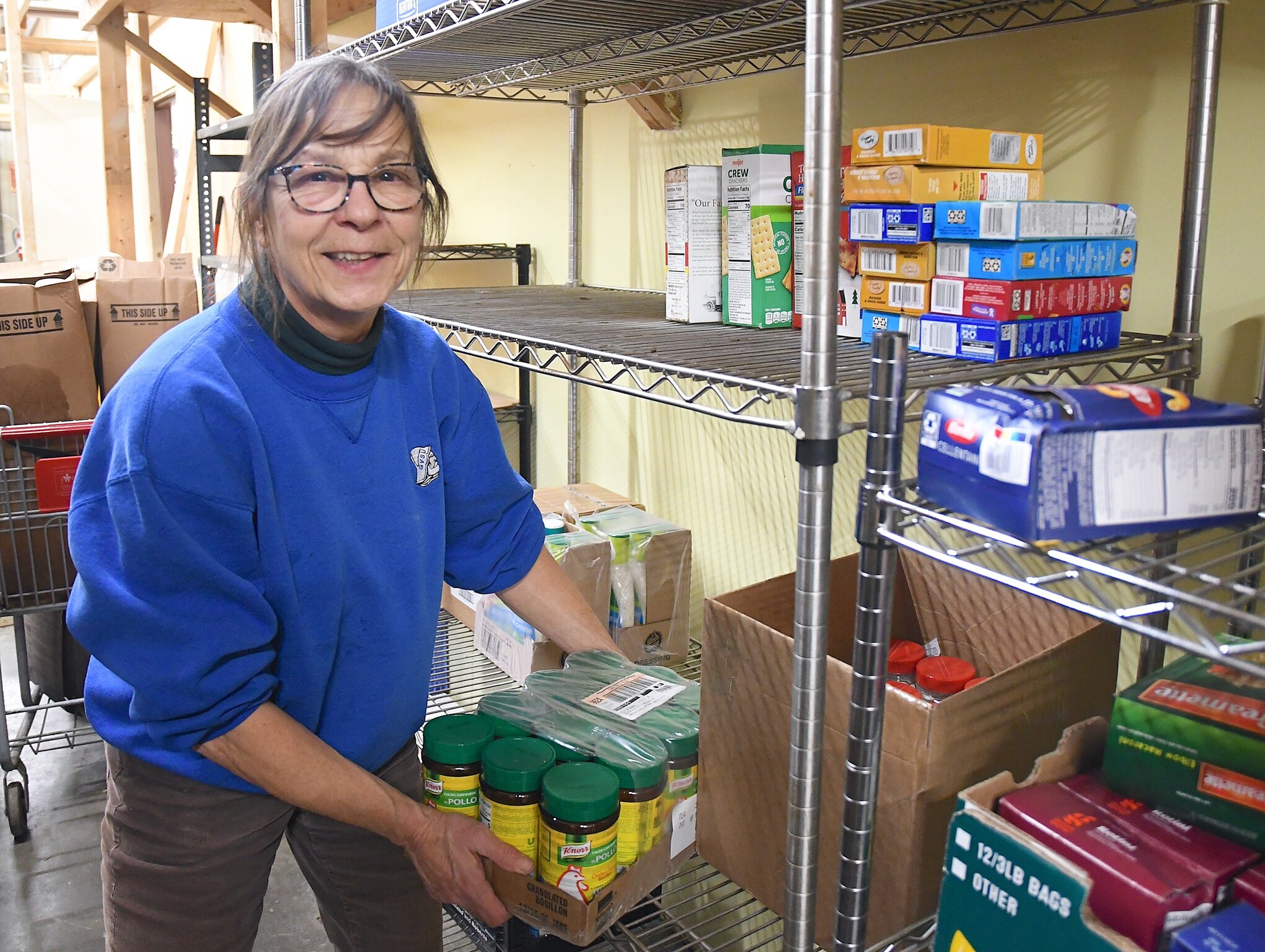 Kathy Antaya volunteers at the SHARE Center and is a member of the Friends of the SHARE Center.