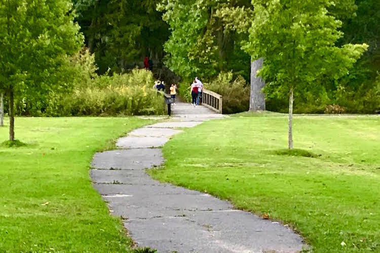 Milham Park was developed on land that John Milham's son sold to the City of Kalamazoo for $10,000 in 1910. It has been a gathering and recreational space for thousands of area residents since then.