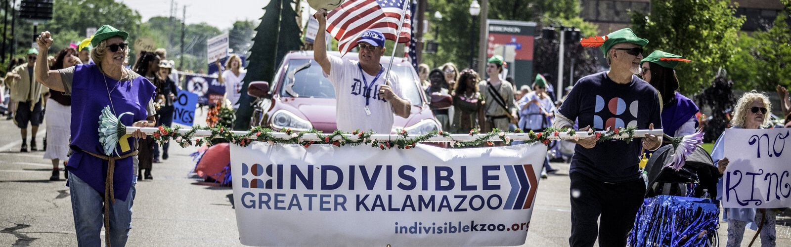 No Kings protest in Kalamazoo drew over 7,000.