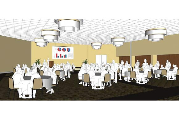 Ballroom view