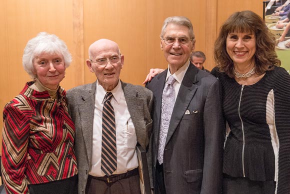 Rosemary Brown, Kirk Newman, John Brown and Denise Lisiecki 