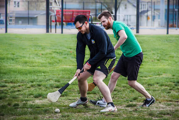 Josh Frasure (left) and Alex Quinlan  