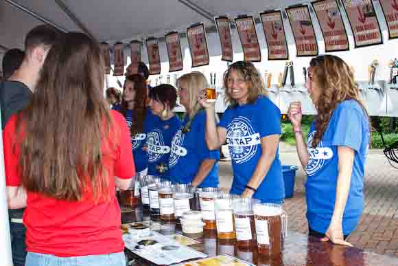 America on Tap beer tent