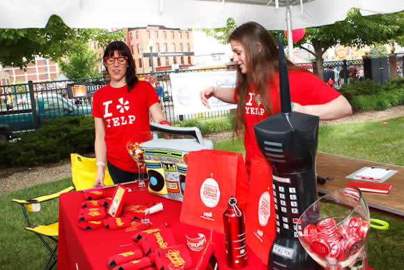 Vendors at America on tap Festival