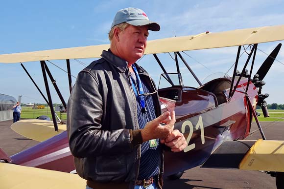 chief pilot Ron Lock