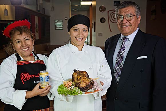 Mother Silvia Varillas, left, Silvia Kane, and father Hernan Varillas